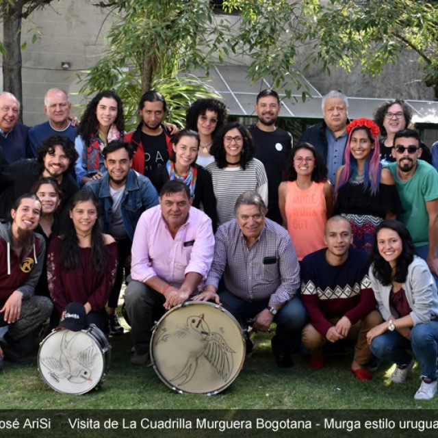 Visita de La Cuadrilla Murguera Bogotana