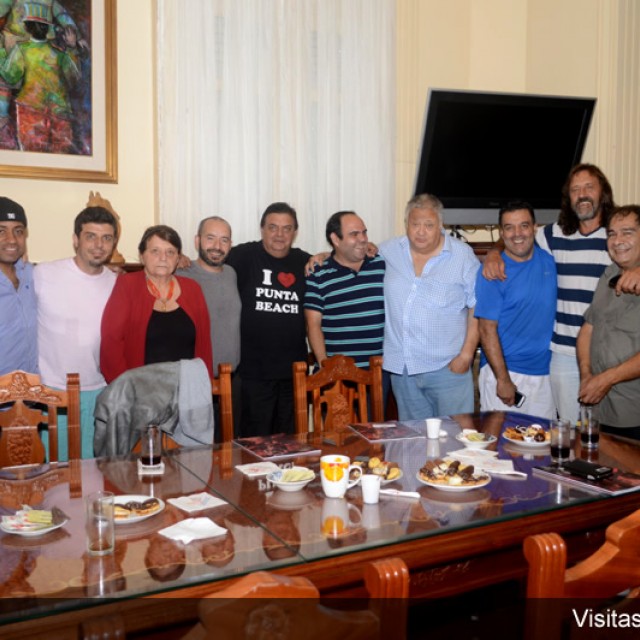 Visita de representantes del Carnaval de Tenerife - Espa&ntilde;a