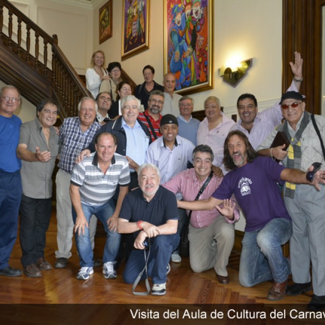 Visita del Aula de Cultura del Carnaval de C&aacute;diz